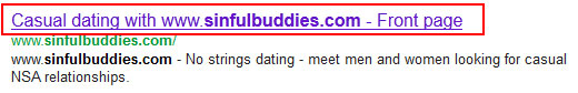 Google description site
