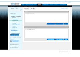 Éditer le contenu du site